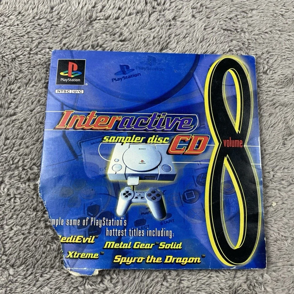 PlayStation One Interactive Sampler Disc Vol. 8 Sony PlayStation 1 With Sleeve